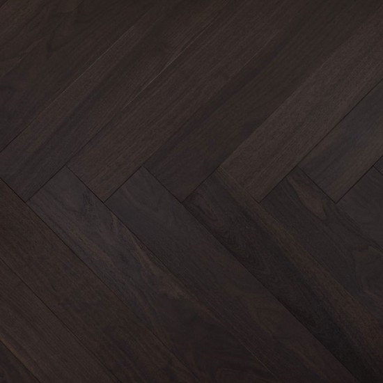 Chocolate– Black Walnut 5 Herringbone Collection Engineered Hardwood Chocolate– Black Walnut 5 Herringbone Collection Engineered Hardwood